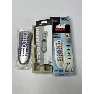 RCA Universal Remote Control Programs 4 Devices Model Number RCU410RS
